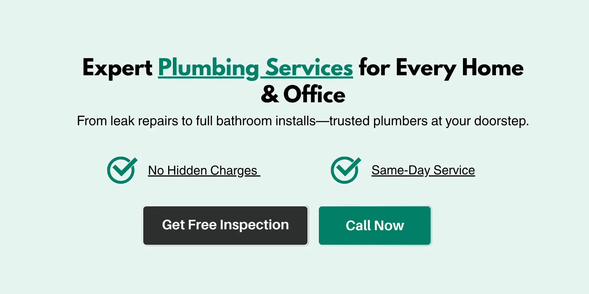 Professional Plumbing Services in Chandigarh Tricity