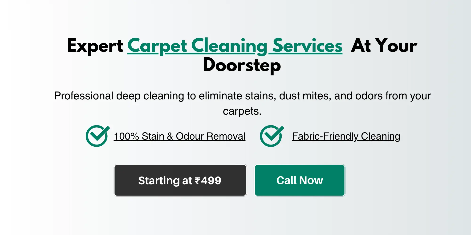 Carpet Deep Cleaning Services