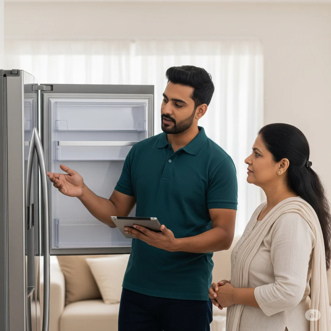 Refrigerator Repair Area
