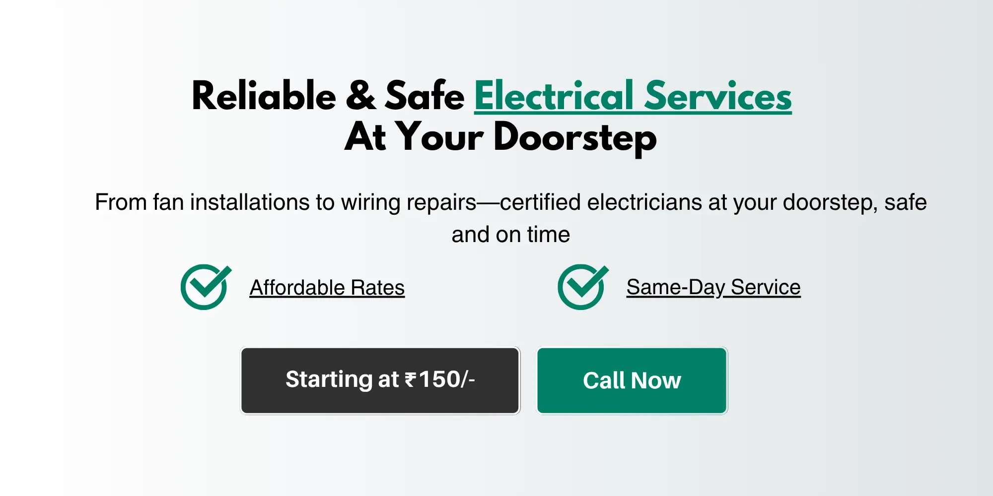 Electrical Services in Chandigarh Tricity