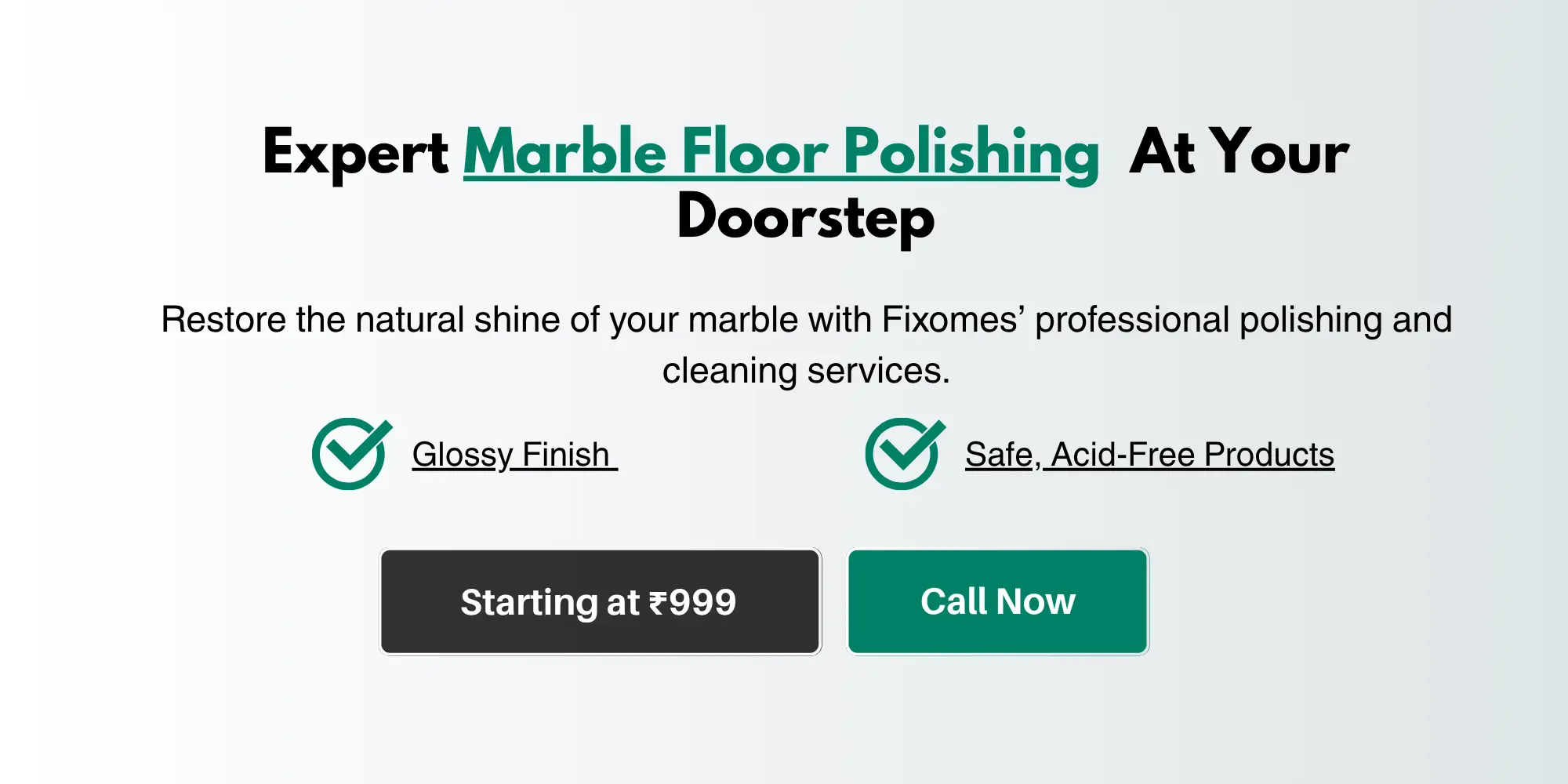 Marble Deep Cleaning and Polishing Services